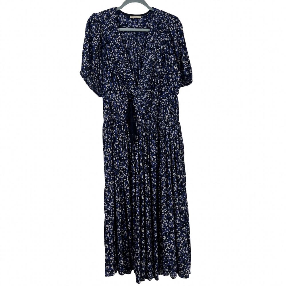 Missing Button- Ulla Johnson Kemala Wrap Dress Si… - image 2